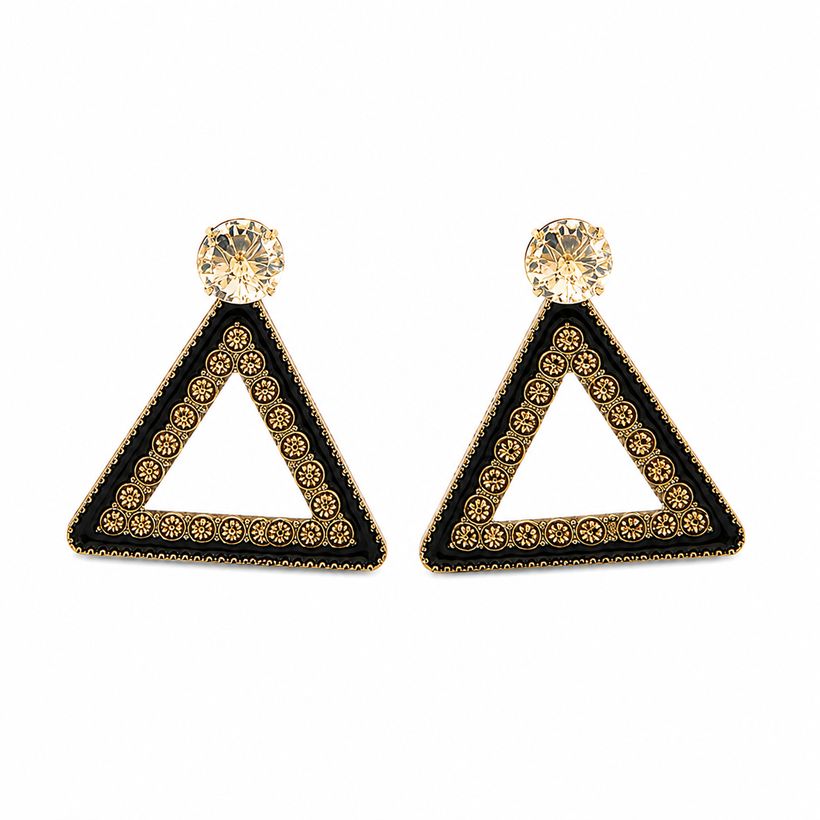 Triangle Drop Earrings