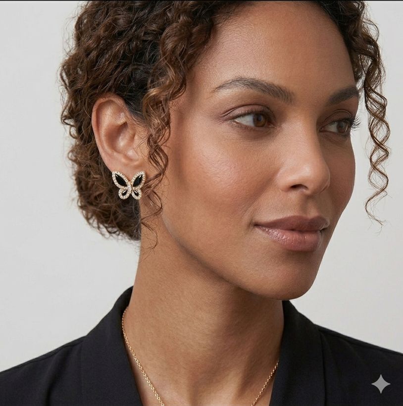 Elegant Gold Hoops lifestyle
