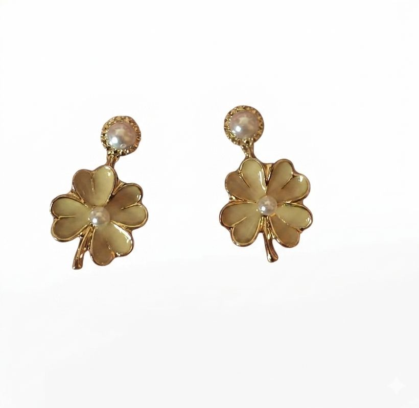 Rose Gold Hoop Studs